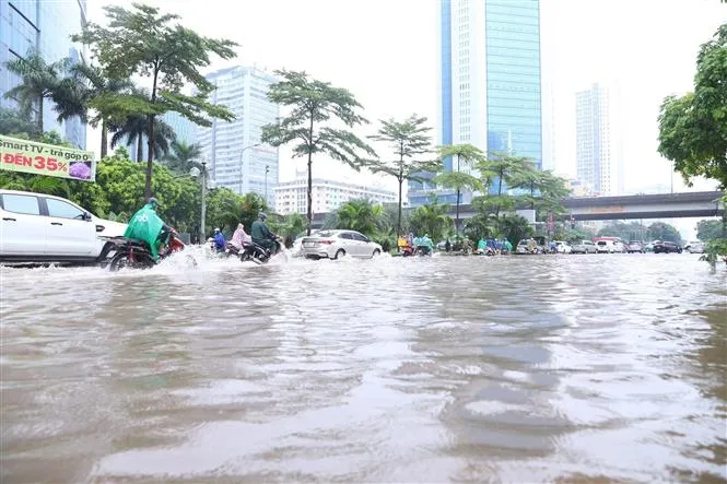 Hoàn lưu bão số 2 gây mưa lớn diện rộng, thiệt hại nặng nề - Ảnh 4. Hoàn lưu bão số 2 gây mưa lớn diện rộng, thiệt hại nặng nề - Ảnh 4.