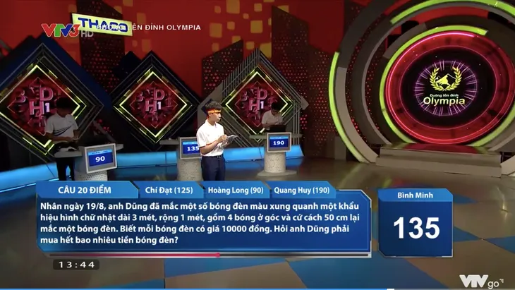 Đường lên đỉnh Olympia 22: Nam sinh Hải Dương lội ngược dòng ngoạn mục giành vòng nguyệt quế - Ảnh 9. Đường lên đỉnh Olympia 22: Nam sinh Hải Dương lội ngược dòng ngoạn mục giành vòng nguyệt quế - Ảnh 9.