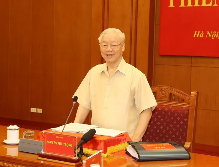 Tổng Bí thư chủ trì Phiên họp Ban Chỉ đạo Trung ương về phòng, chống tham nhũng, tiêu cực - Ảnh 3. Tổng Bí thư chủ trì Phiên họp Ban Chỉ đạo Trung ương về phòng, chống tham nhũng, tiêu cực - Ảnh 3.