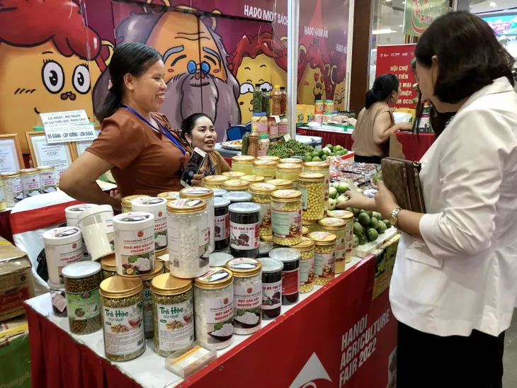 Cơ hội kết nối giao thương tại hội chợ Xúc tiến thương mại nông nghiệp, sản phẩm OCOP thành phố Hà Nội năm 2022” - Ảnh 2. Cơ hội kết nối giao thương tại hội chợ Xúc tiến thương mại nông nghiệp, sản phẩm OCOP thành phố Hà Nội năm 2022” - Ảnh 2.