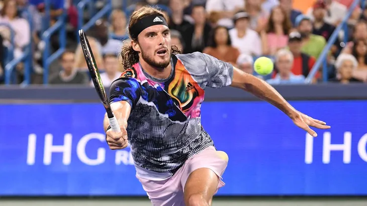 Tsitsipas lần đầu góp mặt tại chung kết Cincinnati Masters - Ảnh 1. Tsitsipas lần đầu góp mặt tại chung kết Cincinnati Masters - Ảnh 1.