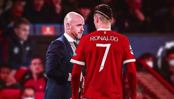 Cristiano Ronaldo có đang không được Ten Hag tin tưởng? - Ảnh 1. Cristiano Ronaldo có đang không được Ten Hag tin tưởng? - Ảnh 1.