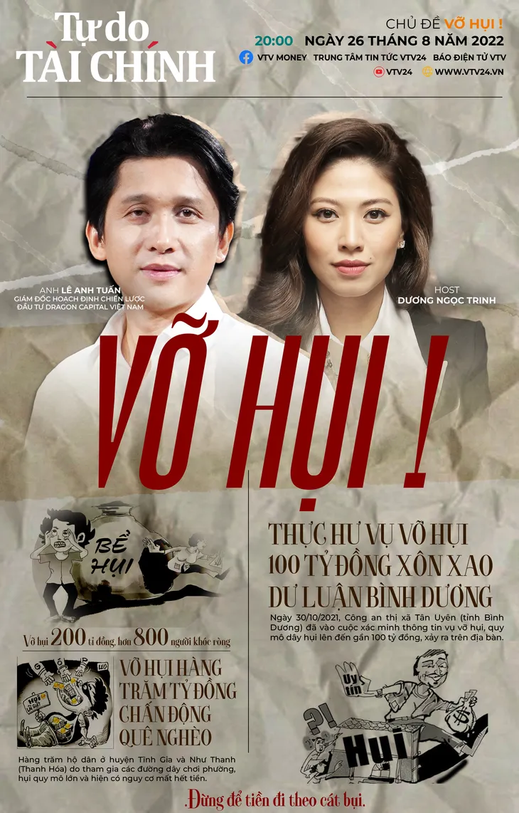 [20h00 ngày 26/8] MONEYtalk số 35: Vỡ hụi - Ảnh 1.