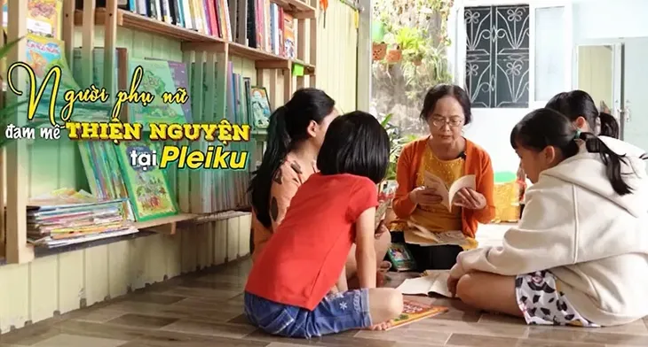 Trạm đọc và quán cơm Yên Vui của người phụ nữ đam mê thiện nguyện - Ảnh 1. Trạm đọc và quán cơm Yên Vui của người phụ nữ đam mê thiện nguyện - Ảnh 1.