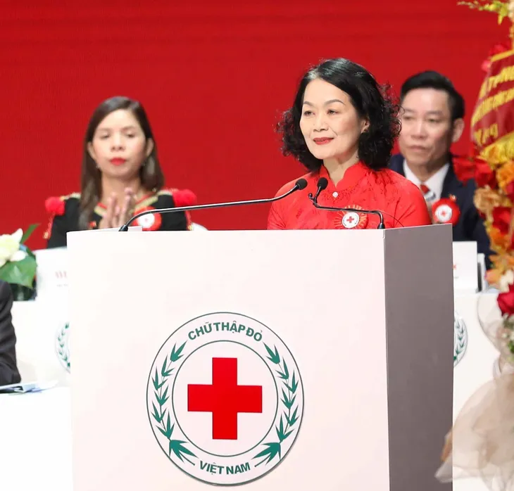 Khai mạc trọng thể Đại hội đại biểu Hội Chữ thập đỏ Việt Nam lần thứ XI - Ảnh 2. Khai mạc trọng thể Đại hội đại biểu Hội Chữ thập đỏ Việt Nam lần thứ XI - Ảnh 2.