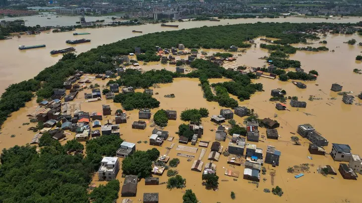 Phát thải khí nhà kính, mực nước biển dâng cao kỷ lục trong năm 2021 - Ảnh 1. Phát thải khí nhà kính, mực nước biển dâng cao kỷ lục trong năm 2021 - Ảnh 1.