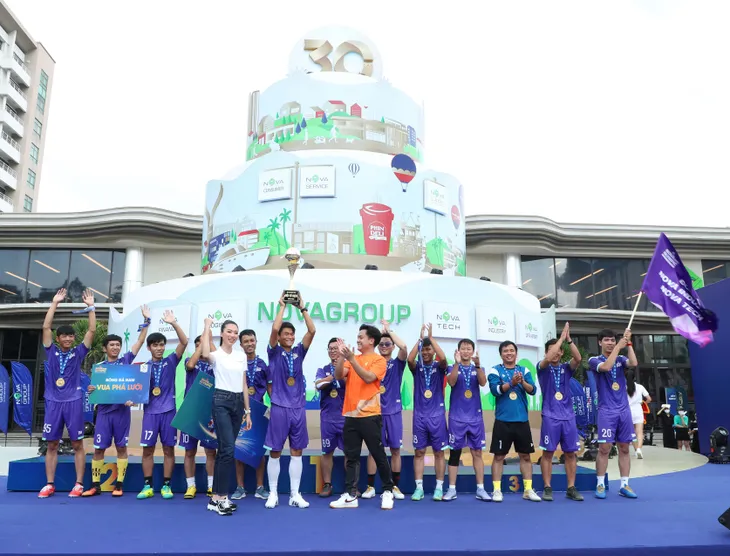 Bế mạc Nova Olympic 2022: Tôn vinh sức mạnh và tinh thần đoàn kết - Ảnh 6. Bế mạc Nova Olympic 2022: Tôn vinh sức mạnh và tinh thần đoàn kết - Ảnh 6.