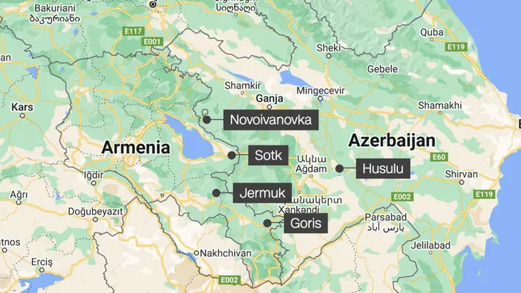 Đụng độ gây chết người ở vùng biên giới Azerbaijan - Armenia - Ảnh 1. Đụng độ gây chết người ở vùng biên giới Azerbaijan - Armenia - Ảnh 1.