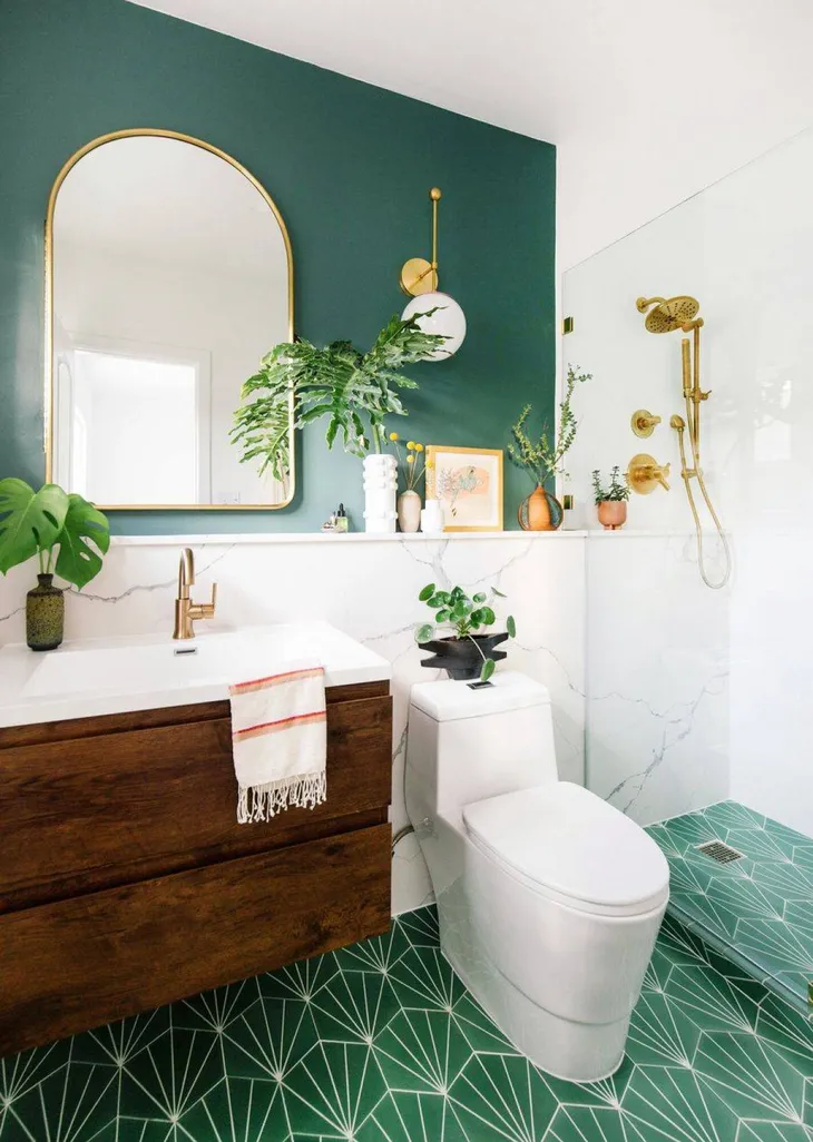 Thiết kế phòng tắm theo phong cách Bohemian mới lạ, độc đáo - Ảnh 1. Thiết kế phòng tắm theo phong cách Bohemian mới lạ, độc đáo - Ảnh 1.
