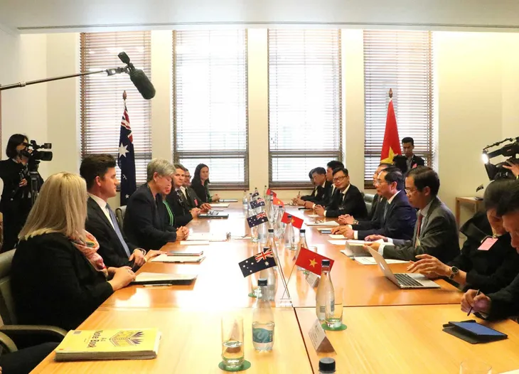 Bộ trưởng Bùi Thanh Sơn đồng chủ trì Hội nghị Bộ trưởng Ngoại giao Việt Nam - Australia lần thứ 4 - Ảnh 2.