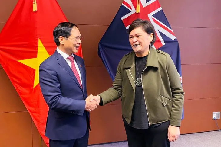 Lần đầu tiên triển khai cơ chế Hội nghị Bộ trưởng Ngoại giao Việt Nam - New Zealand - Ảnh 1. Lần đầu tiên triển khai cơ chế Hội nghị Bộ trưởng Ngoại giao Việt Nam - New Zealand - Ảnh 1.
