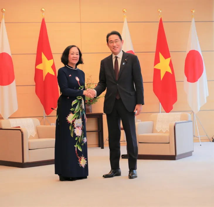 Quan hệ Việt Nam - Nhật Bản phát triển mạnh mẽ, toàn diện - Ảnh 1. Quan hệ Việt Nam - Nhật Bản phát triển mạnh mẽ, toàn diện - Ảnh 1.