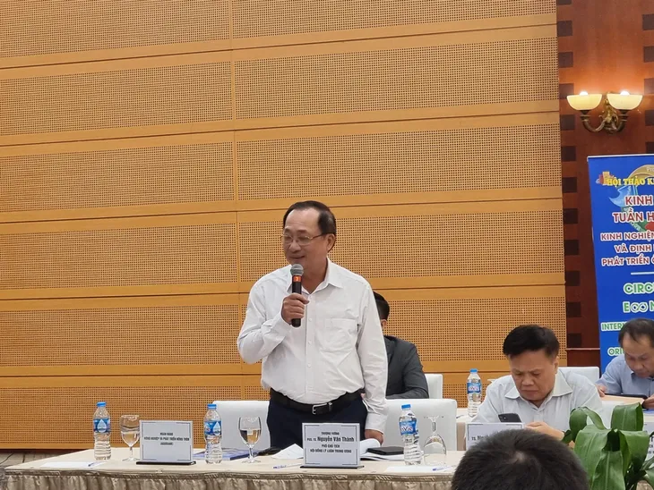 Tìm giải pháp thúc đẩy mô hình kinh tế tuần hoàn tại Việt Nam - Ảnh 1. Tìm giải pháp thúc đẩy mô hình kinh tế tuần hoàn tại Việt Nam - Ảnh 1.