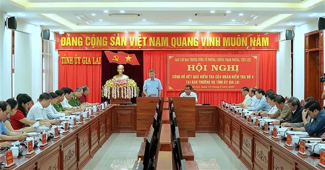 Kiểm tra phòng, chống tham nhũng, tiêu cực tại Gia Lai và VKSND tối cao - Ảnh 2. Kiểm tra phòng, chống tham nhũng, tiêu cực tại Gia Lai và VKSND tối cao - Ảnh 2.