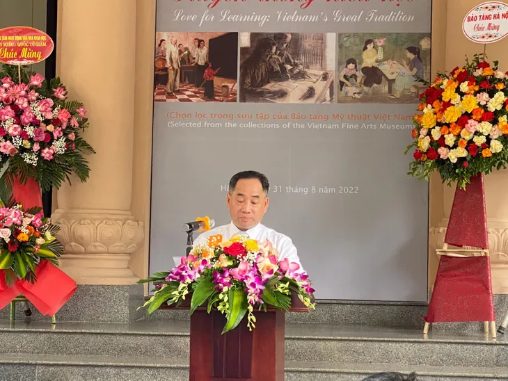 Triển lãm Truyền thống Hiếu học mừng ngày Quốc khánh và khai trường - Ảnh 6. Triển lãm Truyền thống Hiếu học mừng ngày Quốc khánh và khai trường - Ảnh 6.