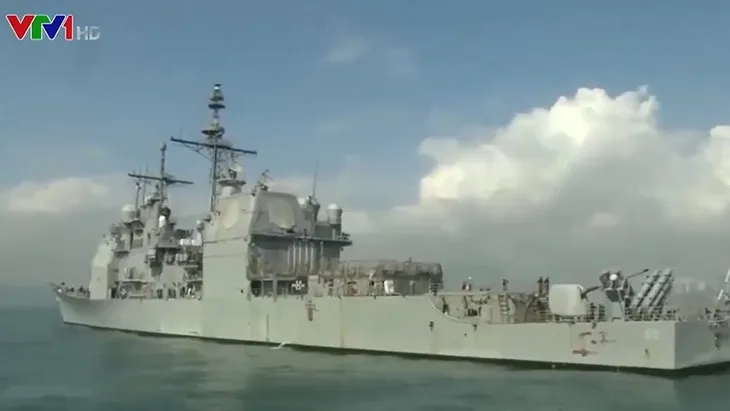Tàu sân bay Mỹ đến Hàn Quốc tập trận - Ảnh 1. Tàu sân bay Mỹ đến Hàn Quốc tập trận - Ảnh 1.
