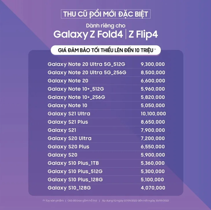 Không cần trả trước – Rước ngay Samsung Galaxy Z Fold4| Z Flip4 tại Viettel Store - Ảnh 2. Không cần trả trước – Rước ngay Samsung Galaxy Z Fold4| Z Flip4 tại Viettel Store - Ảnh 2.