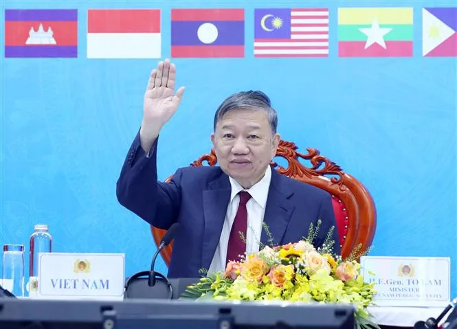 ASEAN đẩy mạnh hợp tác phòng, chống tội phạm xuyên quốc gia - Ảnh 1. ASEAN đẩy mạnh hợp tác phòng, chống tội phạm xuyên quốc gia - Ảnh 1.