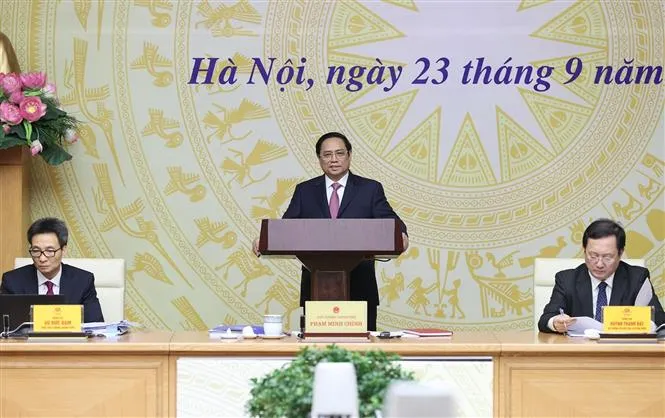 Thủ tướng Phạm Minh Chính: Sớm đưa kết quả nghiên cứu, tài sản trí tuệ vào sản xuất, kinh doanh - Ảnh 5. Thủ tướng Phạm Minh Chính: Sớm đưa kết quả nghiên cứu, tài sản trí tuệ vào sản xuất, kinh doanh - Ảnh 5.