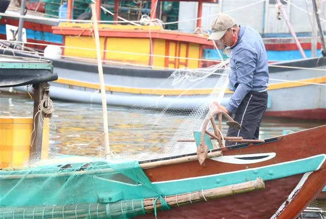 Phần lớn tàu thuyền ở Quảng Trị đã neo đậu an toàn tránh bão Noru - Ảnh 1. Phần lớn tàu thuyền ở Quảng Trị đã neo đậu an toàn tránh bão Noru - Ảnh 1.