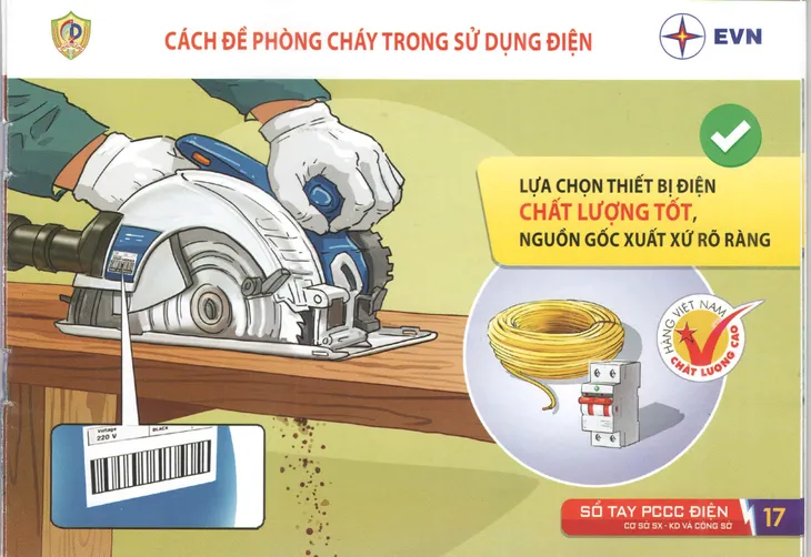 Kỹ năng phòng cháy chữa cháy điện tại các cơ sở sản xuất, kinh doanh và công sở - Ảnh 15. Kỹ năng phòng cháy chữa cháy điện tại các cơ sở sản xuất, kinh doanh và công sở - Ảnh 15.