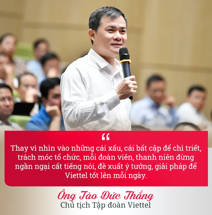 Chủ tịch Tập đoàn Viettel: Đừng chọn cách sống an nhàn khi còn trẻ - Ảnh 5. Chủ tịch Tập đoàn Viettel: Đừng chọn cách sống an nhàn khi còn trẻ - Ảnh 5.