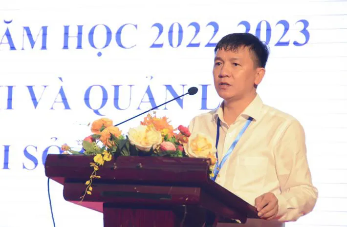 Thứ trưởng Nguyễn Hữu Độ: Trong đổi mới giáo dục, đổi mới quản lý là quan trọng - Ảnh 1.