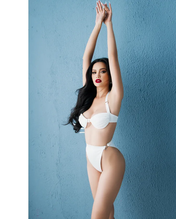 Ngọc Châu tung bộ ảnh nóng bỏng khi dự thi Miss Universe 2022 - Ảnh 3. Ngọc Châu tung bộ ảnh nóng bỏng khi dự thi Miss Universe 2022 - Ảnh 3.