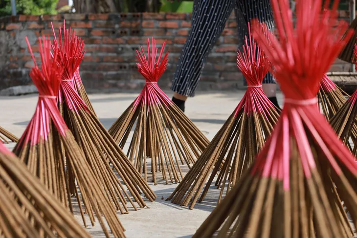 Làng hương Lai Triều tất bật những ngày cận Tết - Ảnh 5. Làng hương Lai Triều tất bật những ngày cận Tết - Ảnh 5.