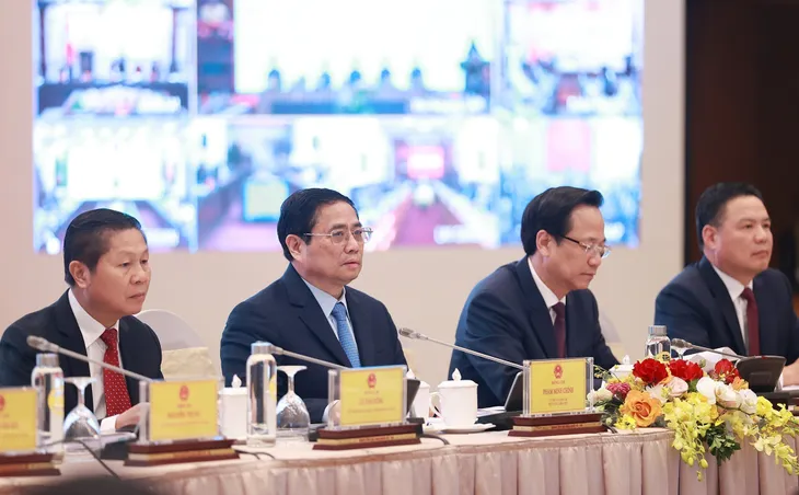 Thủ tướng Phạm Minh Chính dự Hội nghị triển khai nhiệm vụ lao động, người có công - Ảnh 2.
