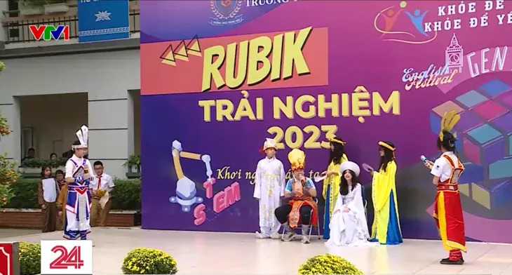 Nhà trường tăng cường giáo dục trải nghiệm trước kì nghỉ Tết - Ảnh 1.