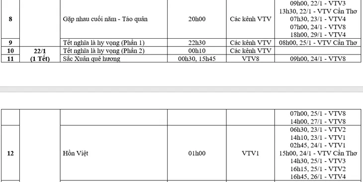 Xem gì Tết Nguyên đán Quý Mão trên VTV? - Ảnh 2. Xem gì Tết Nguyên đán Quý Mão trên VTV? - Ảnh 2.