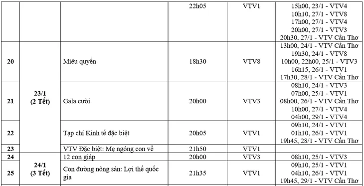 Xem gì Tết Nguyên đán Quý Mão trên VTV? - Ảnh 4. Xem gì Tết Nguyên đán Quý Mão trên VTV? - Ảnh 4.