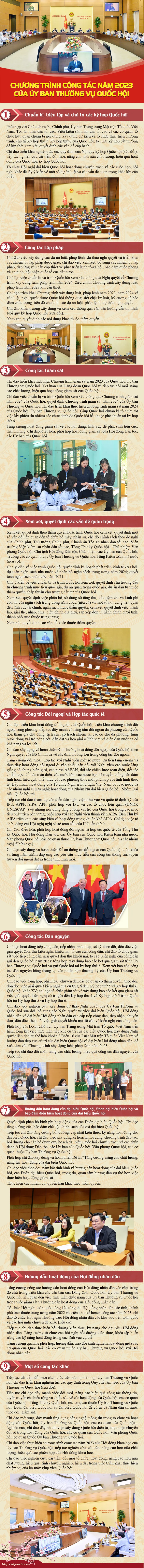 Chương trình công tác năm 2023 của Ủy ban Thường vụ Quốc hội - Ảnh 1. Chương trình công tác năm 2023 của Ủy ban Thường vụ Quốc hội - Ảnh 1.