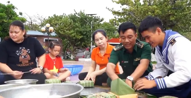 Tết ở Trường Sa - Vui xuân mới vẫn không quên nhiệm vụ - Ảnh 1. Tết ở Trường Sa - Vui xuân mới vẫn không quên nhiệm vụ - Ảnh 1.