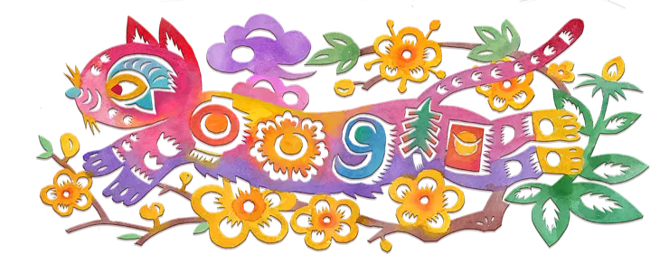 Google thay ảnh mừng năm mới Quý Mão 2023 - Ảnh 1. Google thay ảnh mừng năm mới Quý Mão 2023 - Ảnh 1.