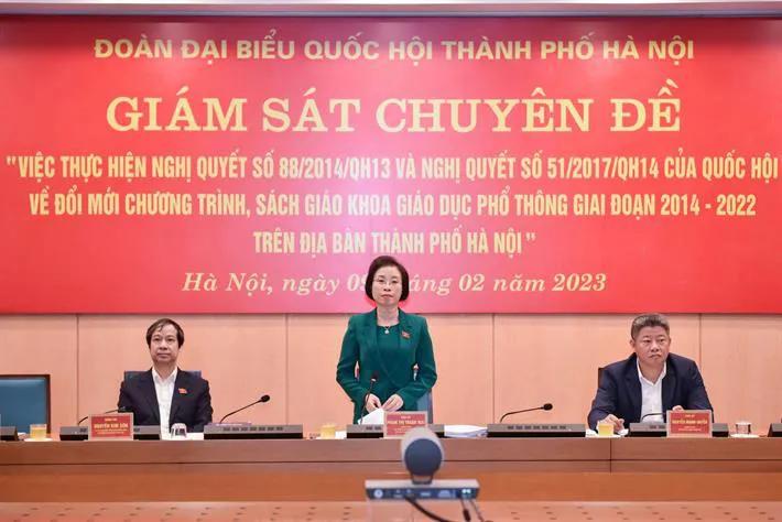 Hà Nội bước đầu triển khai hiệu quả đổi mới giáo dục phổ thông - Ảnh 5. Hà Nội bước đầu triển khai hiệu quả đổi mới giáo dục phổ thông - Ảnh 5.