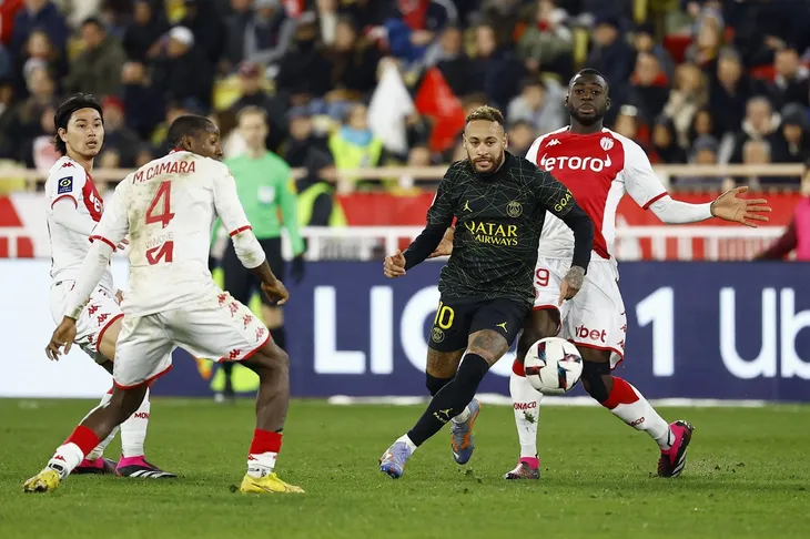 Vắng Messi, Mbappe, PSG thất bại trước Monaco - Ảnh 1. Vắng Messi, Mbappe, PSG thất bại trước Monaco - Ảnh 1.