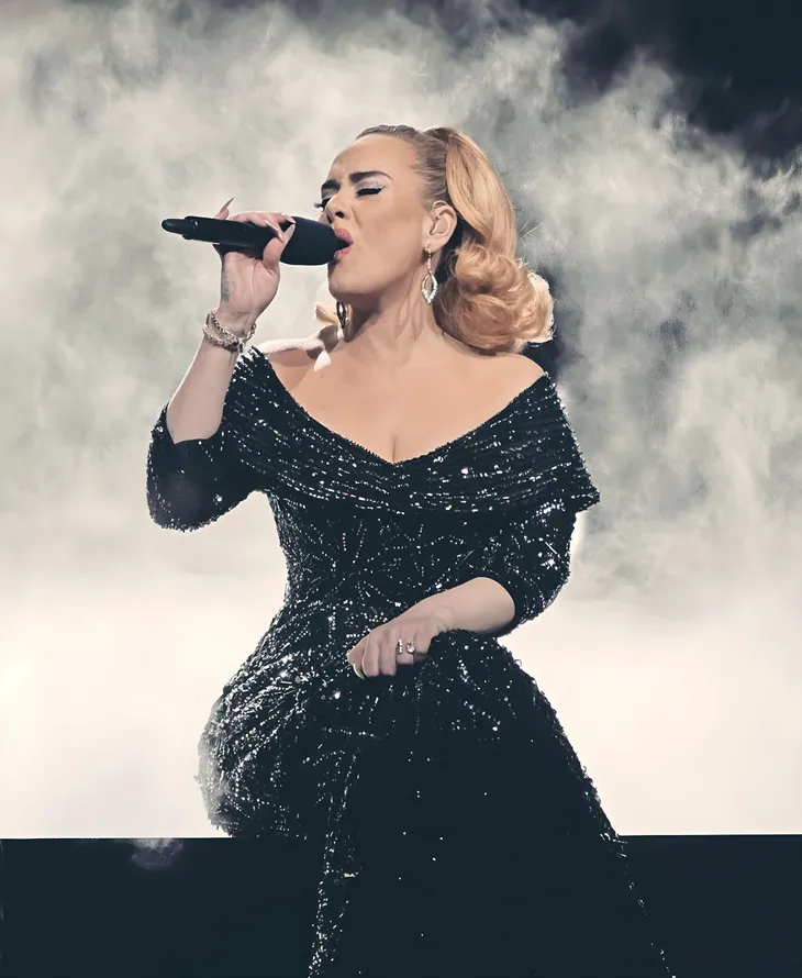 Adele diện đầm của NTK Công Trí trong show diễn mới nhất - Ảnh 2. Adele diện đầm của NTK Công Trí trong show diễn mới nhất - Ảnh 2.