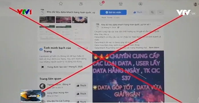 Dữ liệu cá nhân rao bán công khai trên mạng, giá hàng chục triệu đồng - Ảnh 1. Dữ liệu cá nhân rao bán công khai trên mạng, giá hàng chục triệu đồng - Ảnh 1.