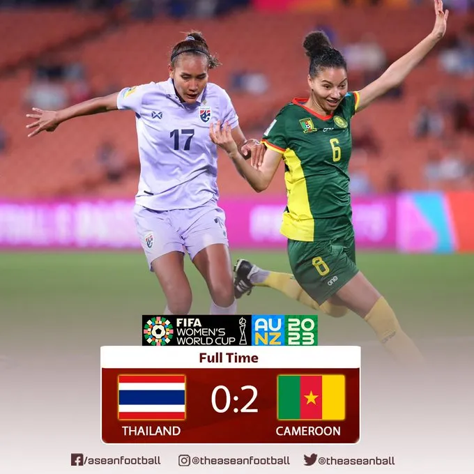 ĐT nữ Thái Lan vỡ mộng tham dự World Cup - Ảnh 1. ĐT nữ Thái Lan vỡ mộng tham dự World Cup - Ảnh 1.