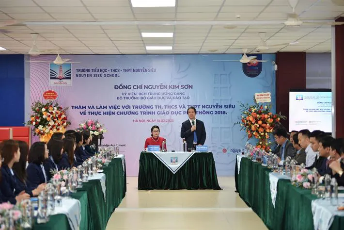 Đổi mới giáo dục phổ thông: Trường ngoài công lập bắt nhịp thuận lợi - Ảnh 1. Đổi mới giáo dục phổ thông: Trường ngoài công lập bắt nhịp thuận lợi - Ảnh 1.