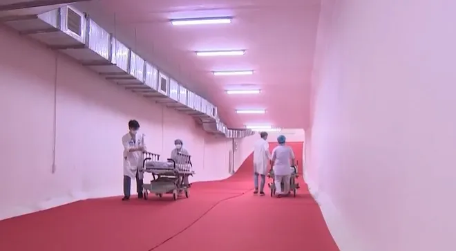 Đường hầm xuyên bệnh viện đầu tiên ở TP Hồ Chí Minh - Ảnh 2. Đường hầm xuyên bệnh viện đầu tiên ở TP Hồ Chí Minh - Ảnh 2.