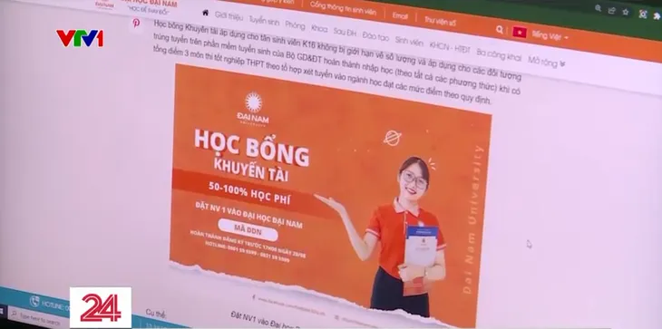 Nhiều chính sách học bổng thu hút sinh viên trước mùa tuyển sinh - Ảnh 1. Nhiều chính sách học bổng thu hút sinh viên trước mùa tuyển sinh - Ảnh 1.