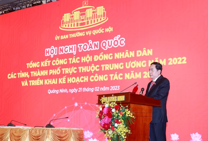 Khai mạc Hội nghị toàn quốc tổng kết và triển khai kế hoạch công tác Hội đồng nhân dân - Ảnh 2. Khai mạc Hội nghị toàn quốc tổng kết và triển khai kế hoạch công tác Hội đồng nhân dân - Ảnh 2.
