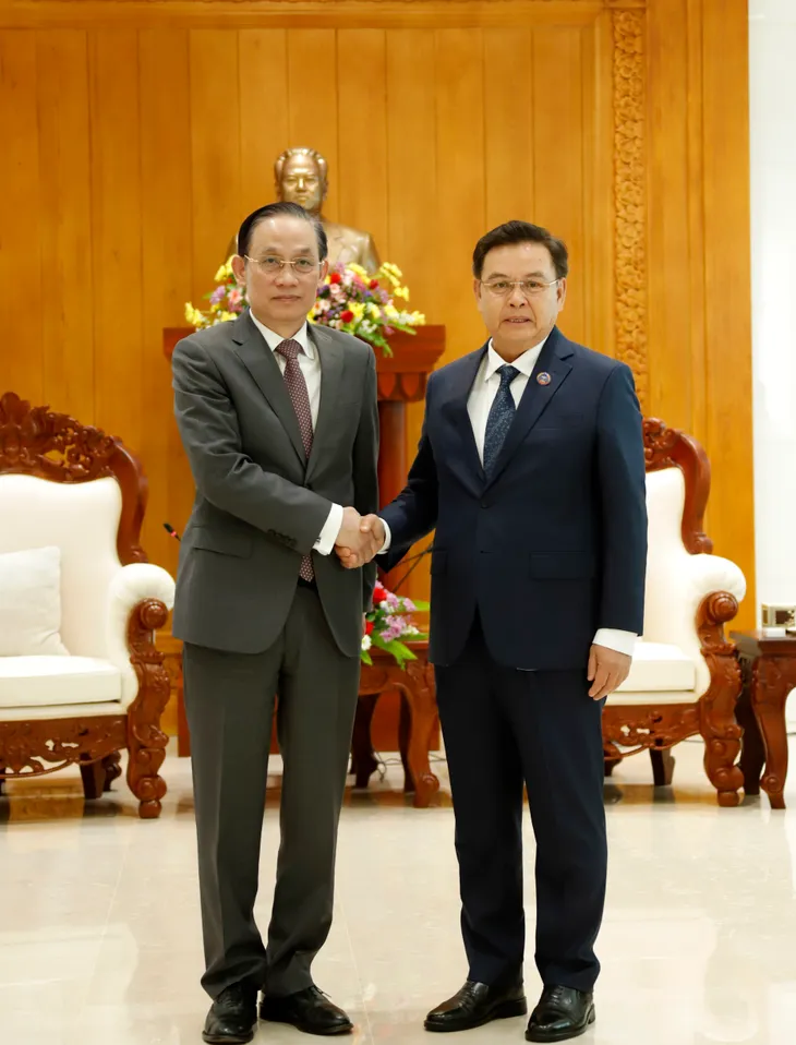 Việt Nam - Lào thúc đẩy quan hệ hợp tác giữa hai Đảng, hai Nhà nước - Ảnh 2. Việt Nam - Lào thúc đẩy quan hệ hợp tác giữa hai Đảng, hai Nhà nước - Ảnh 2.