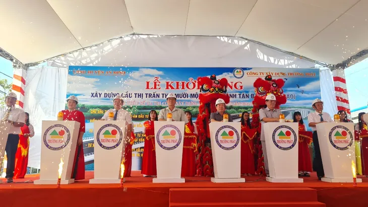 Kiên Giang: Khởi công cầu kết nối vùng U Minh Thượng - Ảnh 1. Kiên Giang: Khởi công cầu kết nối vùng U Minh Thượng - Ảnh 1.