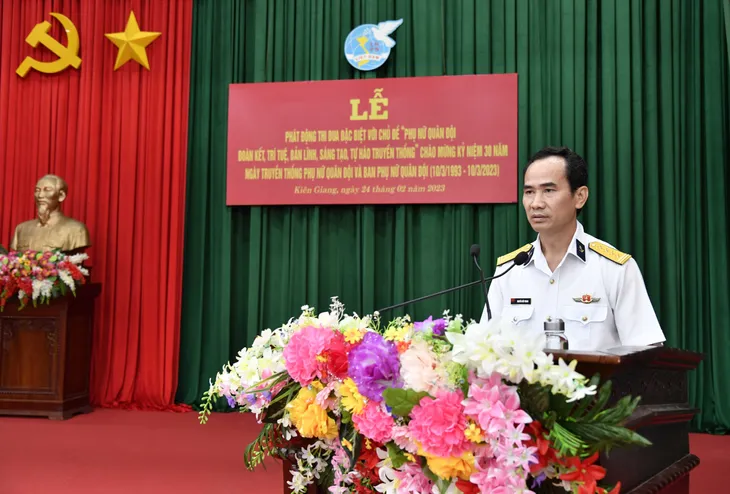 Hội Phụ nữ Vùng 5 Hải quân phát động phong trào thi đua đặc biệt - Ảnh 1. Hội Phụ nữ Vùng 5 Hải quân phát động phong trào thi đua đặc biệt - Ảnh 1.