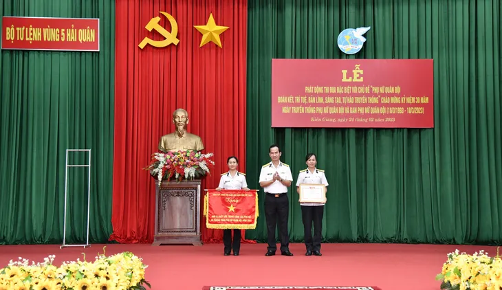 Hội Phụ nữ Vùng 5 Hải quân phát động phong trào thi đua đặc biệt - Ảnh 2. Hội Phụ nữ Vùng 5 Hải quân phát động phong trào thi đua đặc biệt - Ảnh 2.