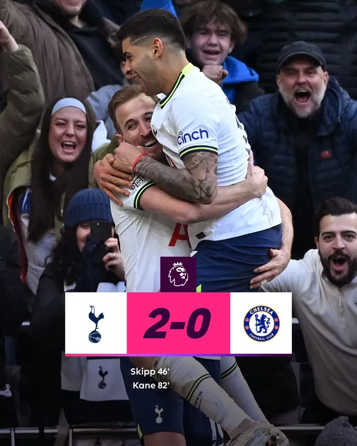 Vòng 25 Ngoại hạng Anh | Chelsea bại trận bạc nhược trước Tottenham - Ảnh 2. Vòng 25 Ngoại hạng Anh | Chelsea bại trận bạc nhược trước Tottenham - Ảnh 2.
